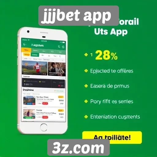Ofertas e promoções disponíveis no jjjbet app