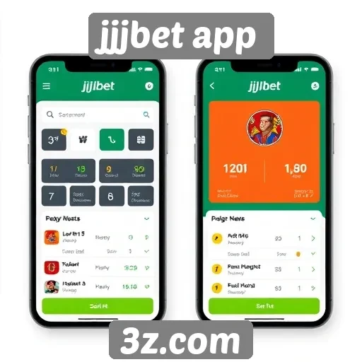 Análise da interface do usuário do jjjbet app